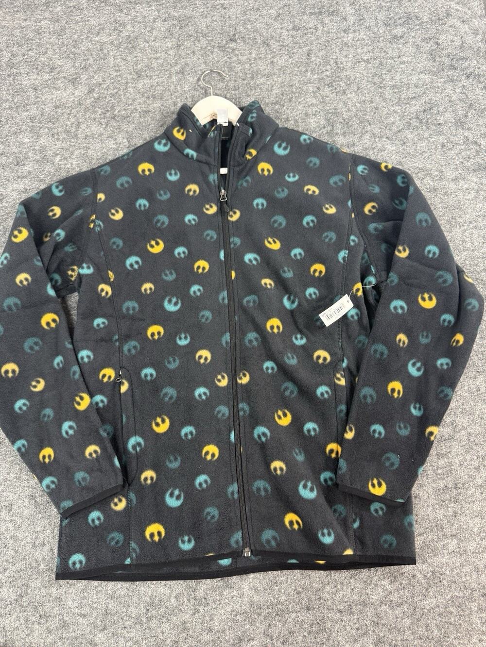 Star Wars Fleece Jacket Mens Medium Amazon Essentials Sweater Full Zip N70